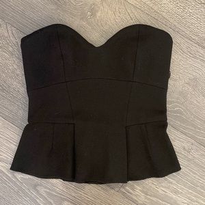 Babaton black bustier